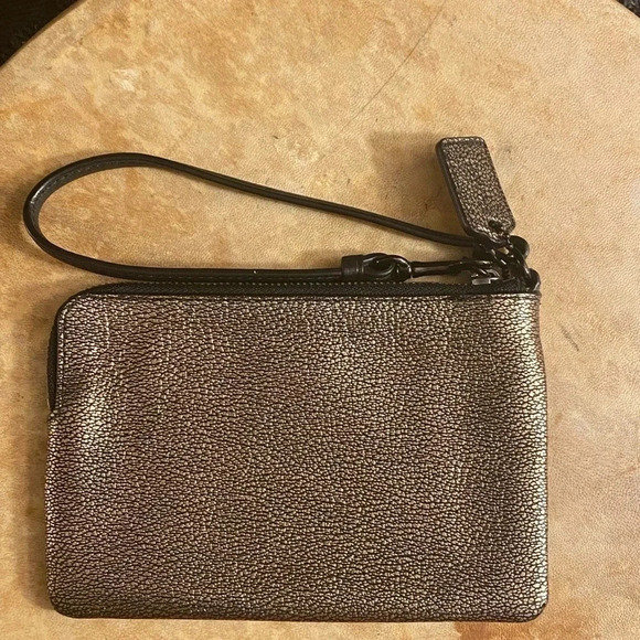 Coach Leather Wristlet - Picture 5 of 8